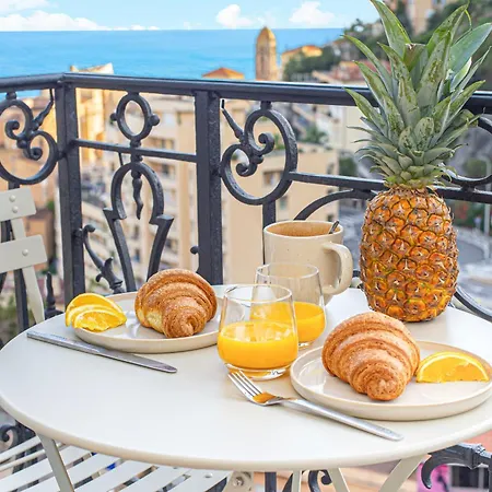 Daire Lilas - Somptueux 2 Pieces - Frontiere Monaco - Vue Beausoleil